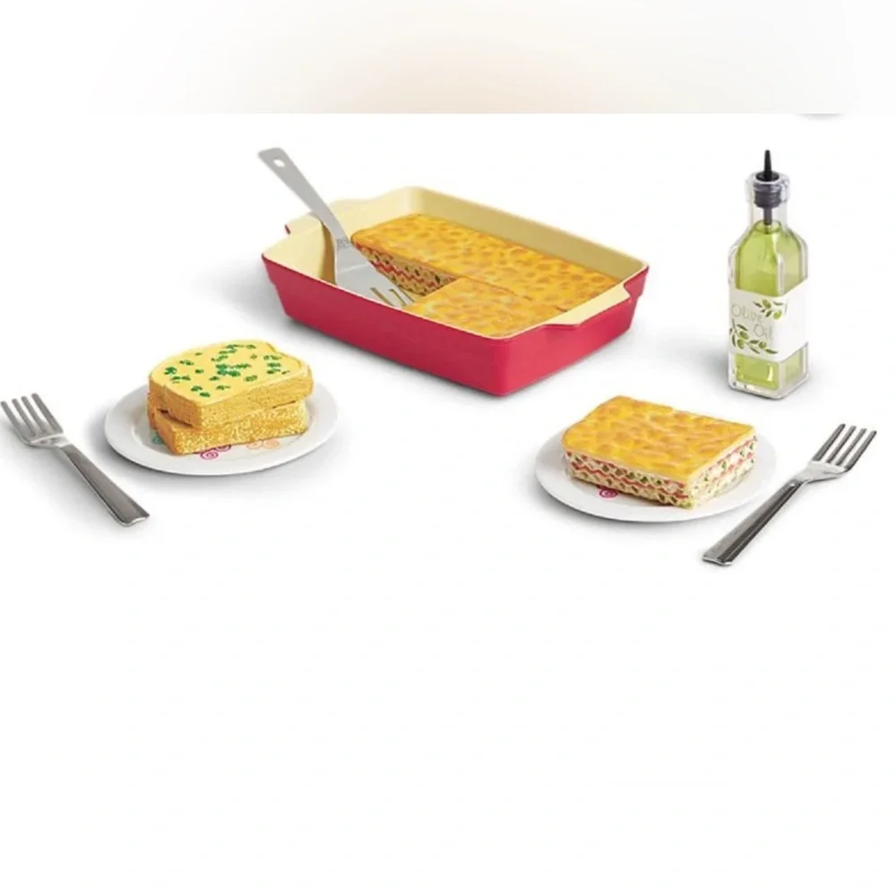 American Girl Lasagna Dinner Set for 18